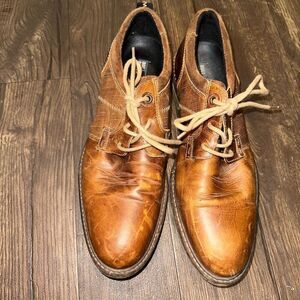 Bull Boxer leather hand stitched Everton Oxford 11/45 shoes